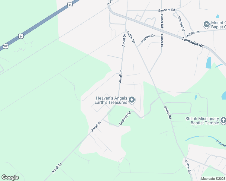 map of restaurants, bars, coffee shops, grocery stores, and more near 3785 Arnall Drive in Allenhurst