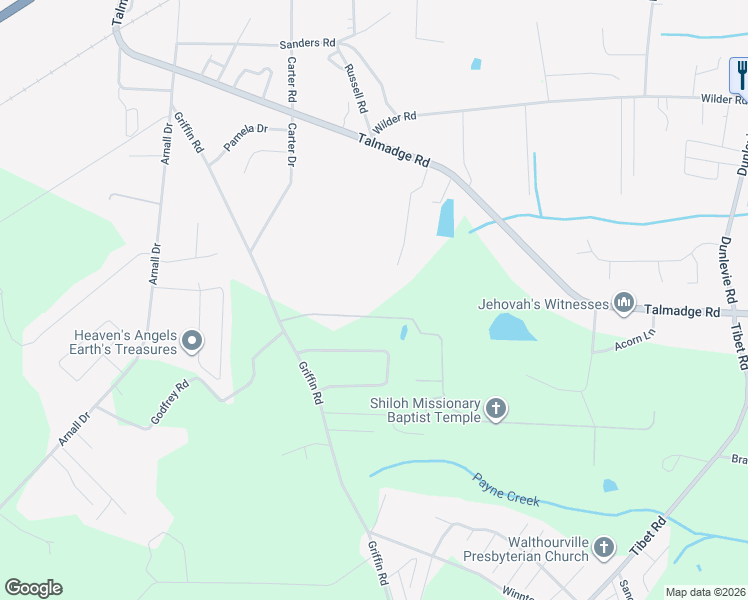 map of restaurants, bars, coffee shops, grocery stores, and more near 407-899 Thompson Road in Allenhurst