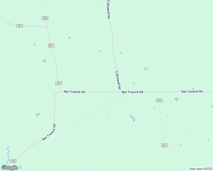 map of restaurants, bars, coffee shops, grocery stores, and more near 2142 County Road 836 in Nacogdoches