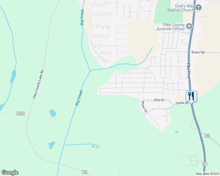 map of restaurants, bars, coffee shops, grocery stores, and more near 226 Eagle Drive in Troy