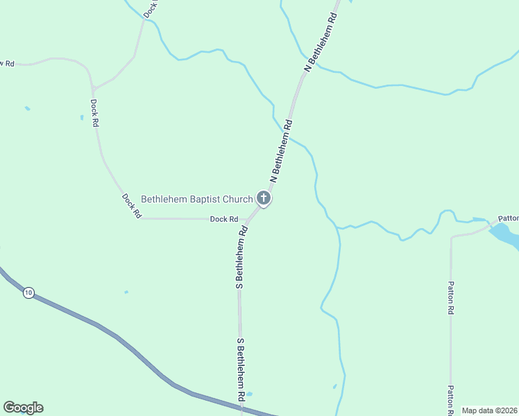 map of restaurants, bars, coffee shops, grocery stores, and more near North Bethlehem Road in Greenville