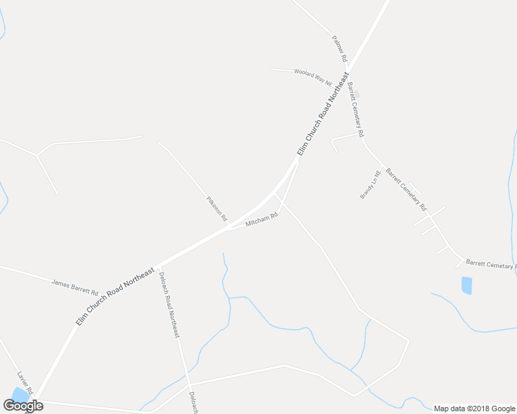 map of restaurants, bars, coffee shops, grocery stores, and more near Elim Church Road Northeast in Ludowici