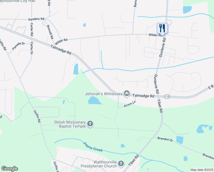 map of restaurants, bars, coffee shops, grocery stores, and more near 1996 Talmadge Rd in Allenhurst
