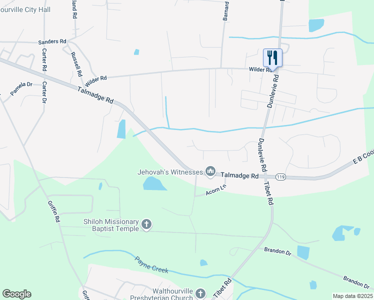 map of restaurants, bars, coffee shops, grocery stores, and more near 30 Pointer Court in Allenhurst