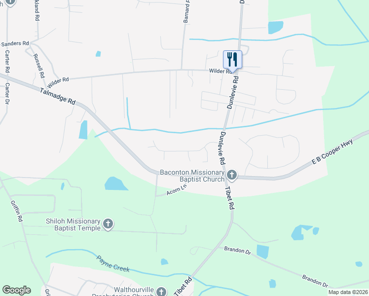 map of restaurants, bars, coffee shops, grocery stores, and more near 209 Hunters Branch Drive in Allenhurst