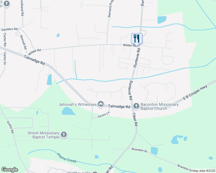 map of restaurants, bars, coffee shops, grocery stores, and more near 231 Hunters Branch Drive in Allenhurst