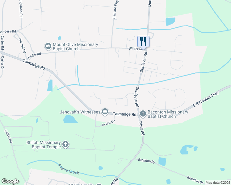 map of restaurants, bars, coffee shops, grocery stores, and more near 231 Hunters Branch Drive in Allenhurst