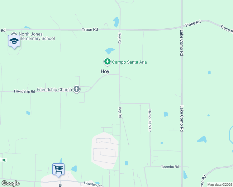 map of restaurants, bars, coffee shops, grocery stores, and more near 443 Hoy Road in Laurel