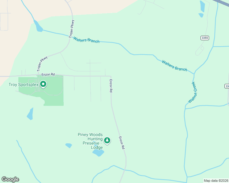 map of restaurants, bars, coffee shops, grocery stores, and more near 1634 Enzor Road in Troy