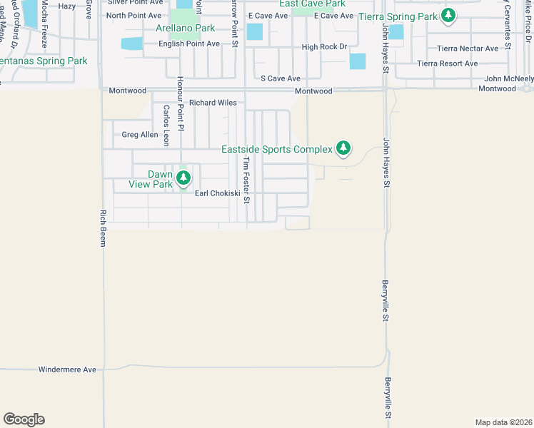 map of restaurants, bars, coffee shops, grocery stores, and more near 14316 Peyton Edwards Avenue in El Paso