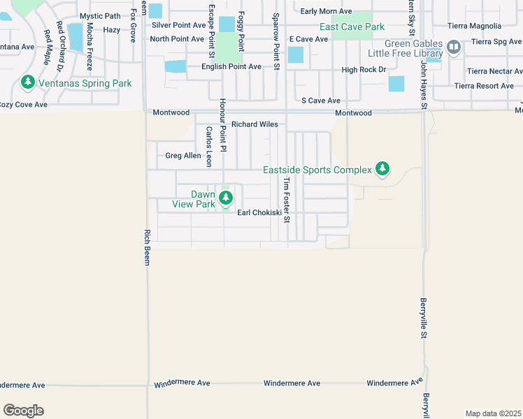 map of restaurants, bars, coffee shops, grocery stores, and more near 14249 Earl Chokiski in El Paso