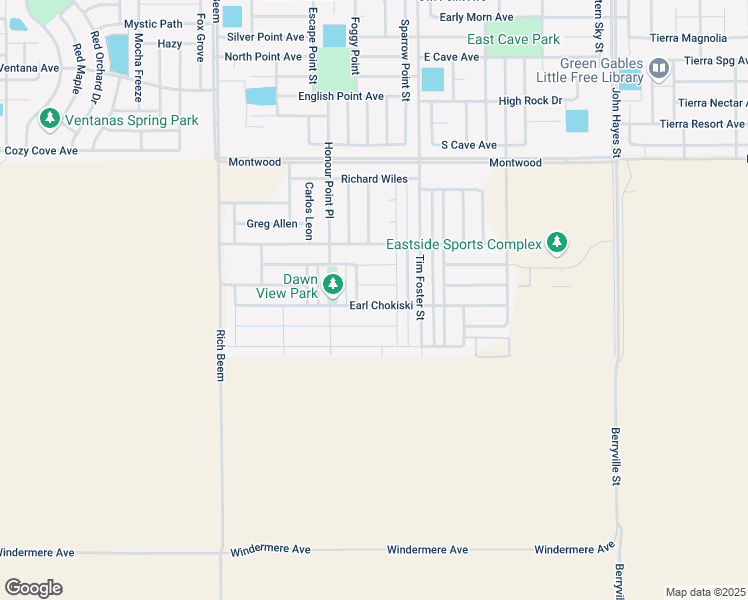 map of restaurants, bars, coffee shops, grocery stores, and more near 14249 Earl Chokiski in El Paso