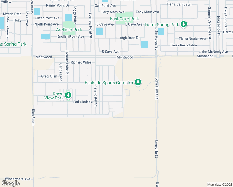 map of restaurants, bars, coffee shops, grocery stores, and more near 14356 Angel D Garcia Court in El Paso