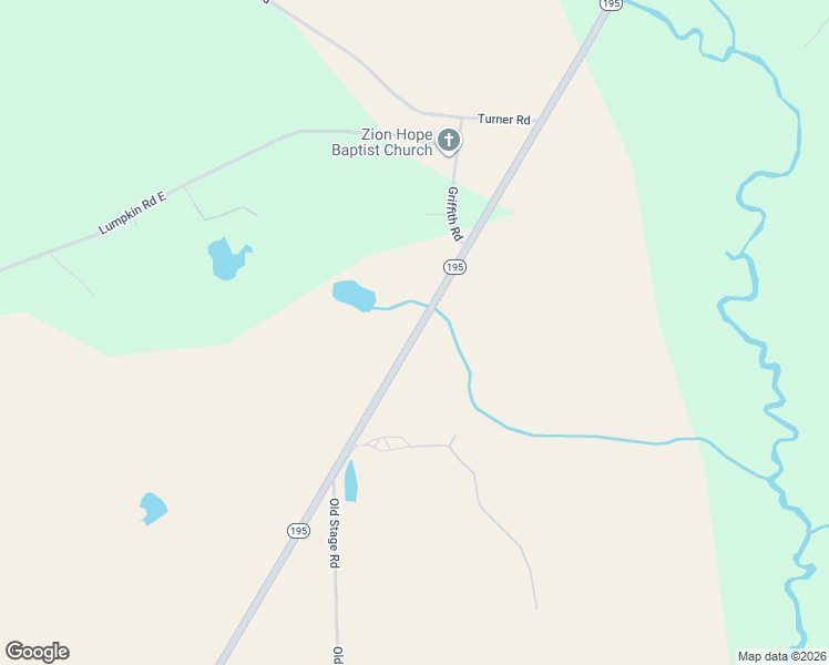 map of restaurants, bars, coffee shops, grocery stores, and more near 667 Georgia 195 in Leesburg