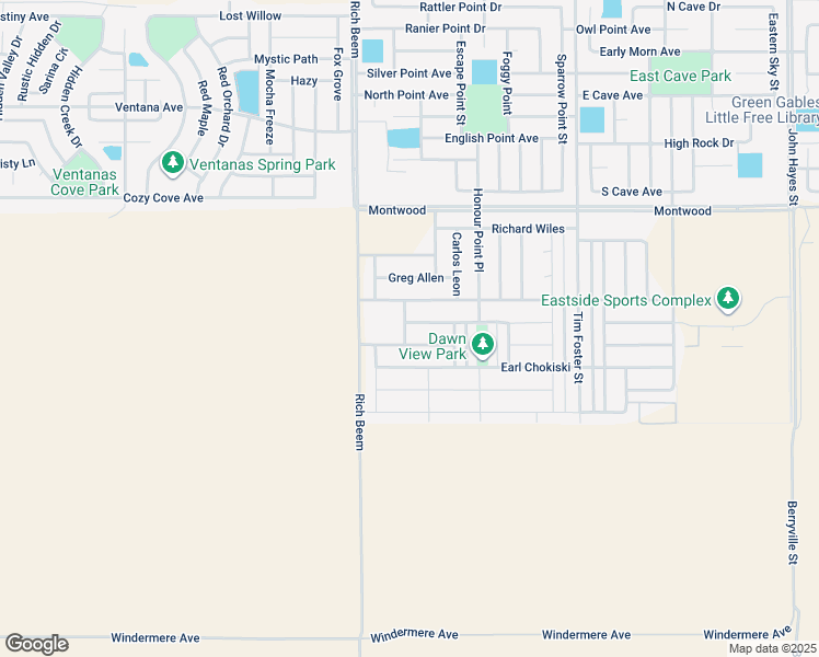 map of restaurants, bars, coffee shops, grocery stores, and more near 14200 Russ Leach Avenue in El Paso