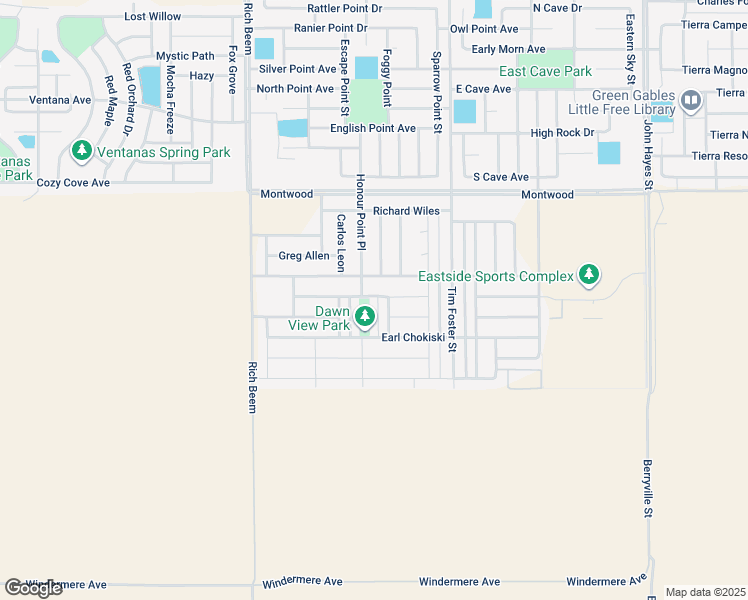 map of restaurants, bars, coffee shops, grocery stores, and more near 14241 Russ Leach Avenue in El Paso