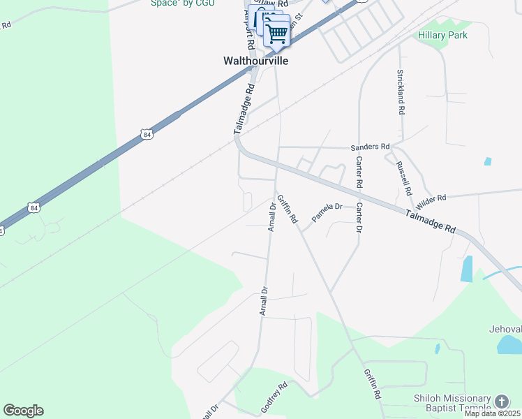 map of restaurants, bars, coffee shops, grocery stores, and more near 297 Arnall Drive in Allenhurst