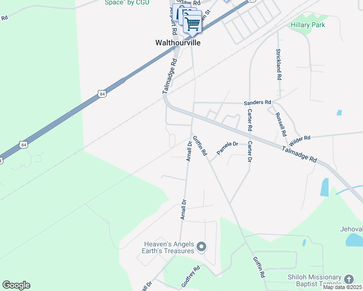 map of restaurants, bars, coffee shops, grocery stores, and more near 297 Arnall Drive in Allenhurst
