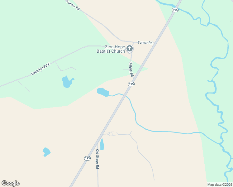 map of restaurants, bars, coffee shops, grocery stores, and more near 667 Georgia 195 in Leesburg