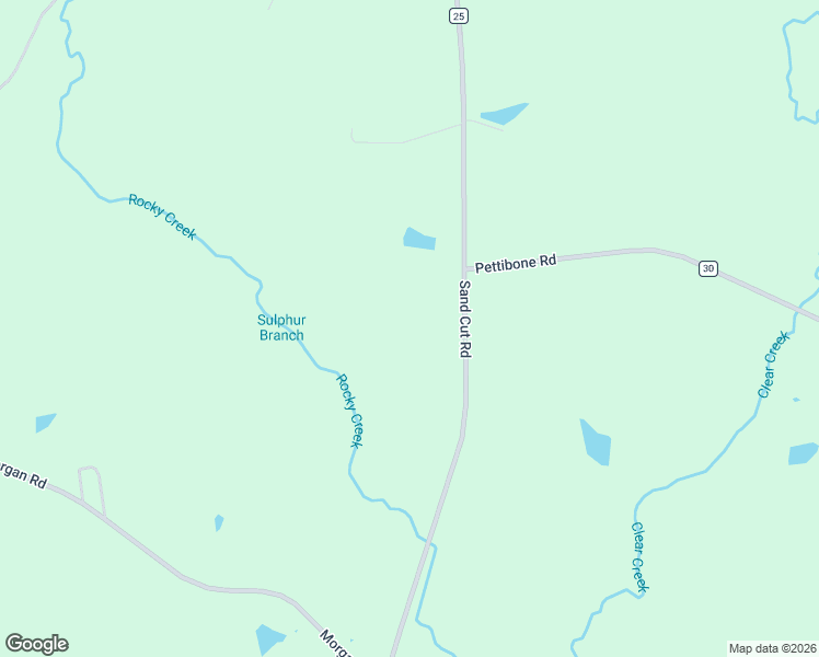 map of restaurants, bars, coffee shops, grocery stores, and more near 5400-5798 Sand Cut Road in Greenville