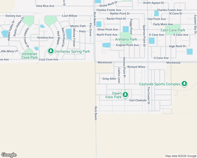 map of restaurants, bars, coffee shops, grocery stores, and more near 2117 James Fitzgerald in El Paso
