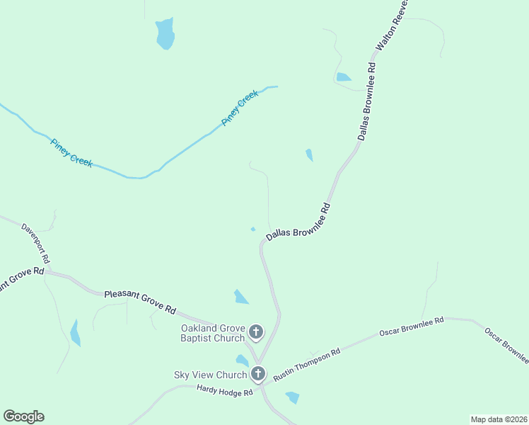 map of restaurants, bars, coffee shops, grocery stores, and more near 102 Dallas Brownlee Road in Laurel