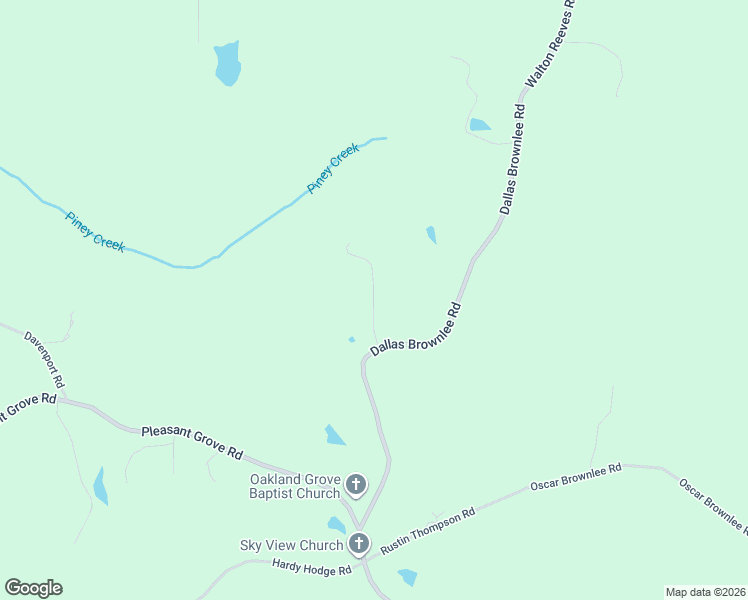 map of restaurants, bars, coffee shops, grocery stores, and more near 102 Dallas Brownlee Road in Laurel