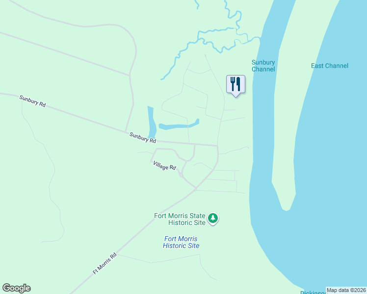 map of restaurants, bars, coffee shops, grocery stores, and more near 46 Dutchman's Cove Road in Midway