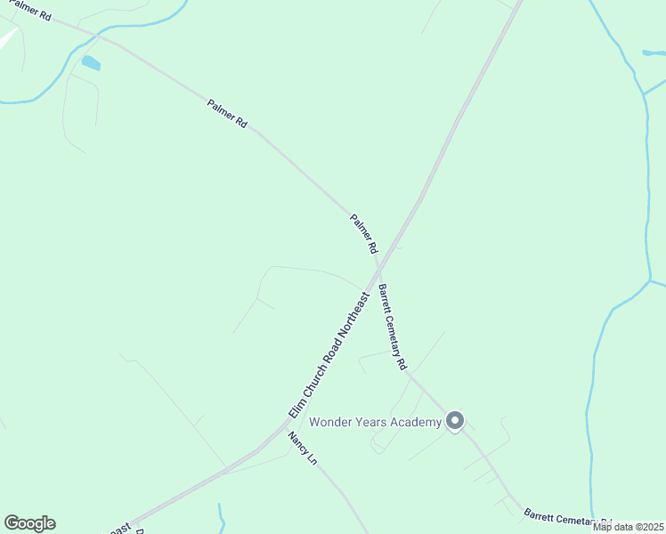 map of restaurants, bars, coffee shops, grocery stores, and more near 95 Woolard Way Northeast in Ludowici