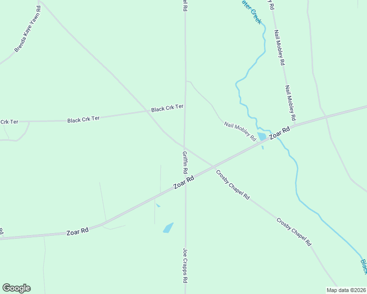 map of restaurants, bars, coffee shops, grocery stores, and more near Crosby Chapel Road in Baxley