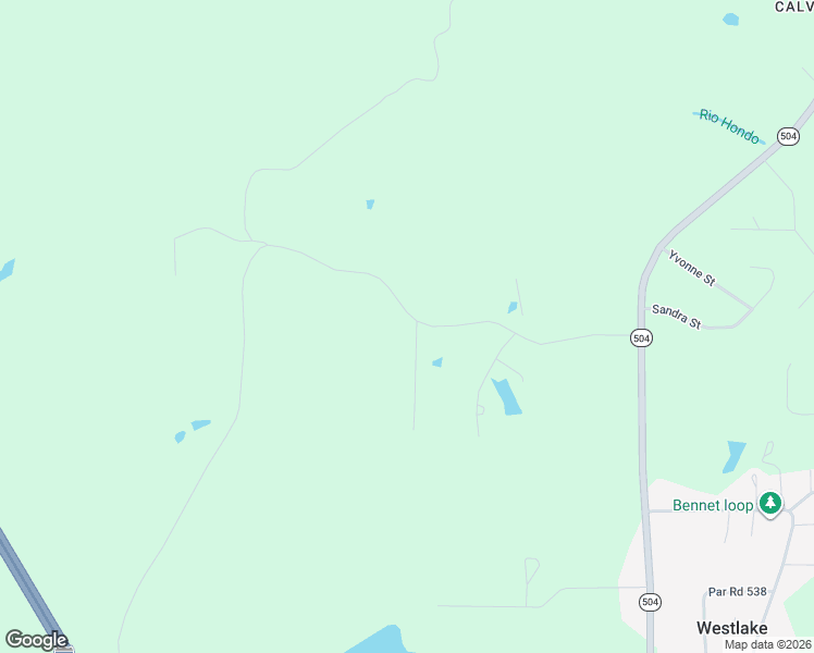 map of restaurants, bars, coffee shops, grocery stores, and more near 100 Par Road 527B in Natchitoches