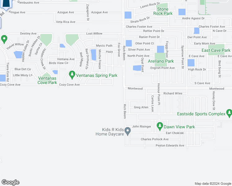 map of restaurants, bars, coffee shops, grocery stores, and more near 13182 Cozy Cove Avenue in El Paso
