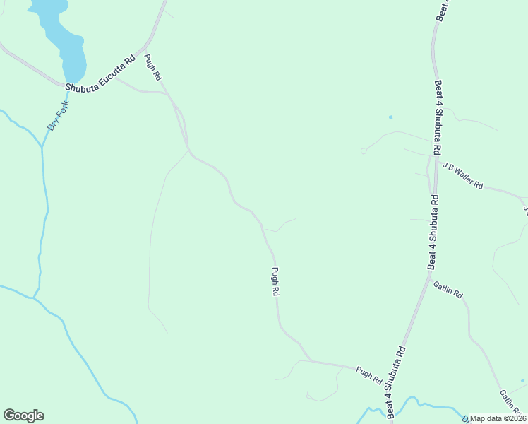 map of restaurants, bars, coffee shops, grocery stores, and more near 156 Pugh Road in Shubuta