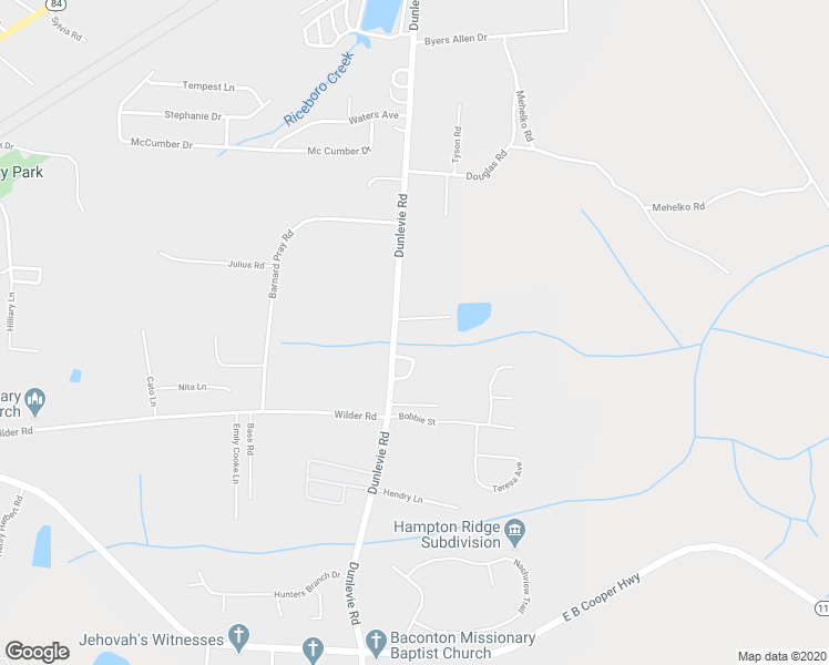 map of restaurants, bars, coffee shops, grocery stores, and more near 1226 Dunlevie Road in Allenhurst