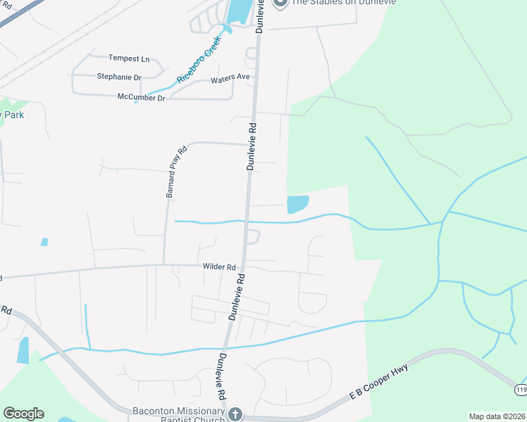 map of restaurants, bars, coffee shops, grocery stores, and more near 1226 Dunlevie Road in Allenhurst