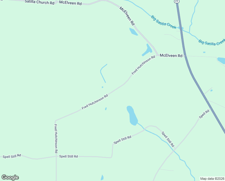 map of restaurants, bars, coffee shops, grocery stores, and more near 93 Fred Hutchinson Road in Hazlehurst