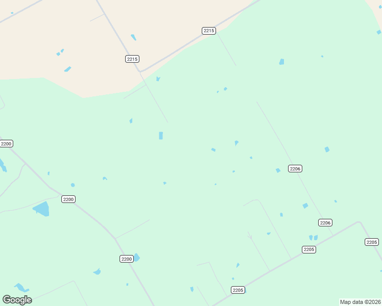 map of restaurants, bars, coffee shops, grocery stores, and more near 236 County Road 2215 in Aquilla