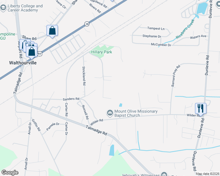 map of restaurants, bars, coffee shops, grocery stores, and more near in Walthourville
