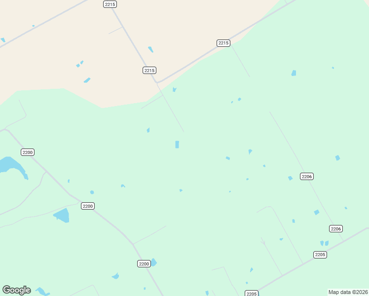 map of restaurants, bars, coffee shops, grocery stores, and more near 236 County Road 2215 in Aquilla