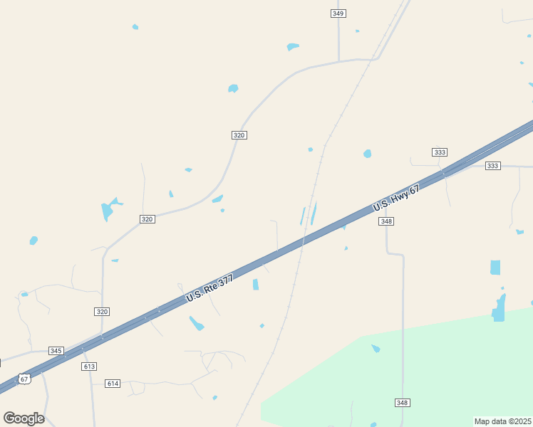 map of restaurants, bars, coffee shops, grocery stores, and more near 6275 U.S. 67 in Blanket