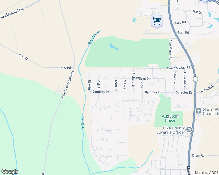 map of restaurants, bars, coffee shops, grocery stores, and more near 203 Todd Street in Troy