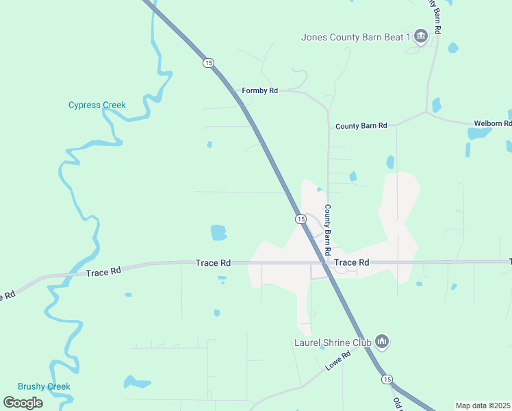 map of restaurants, bars, coffee shops, grocery stores, and more near 31 Paul Myrick Road in Laurel