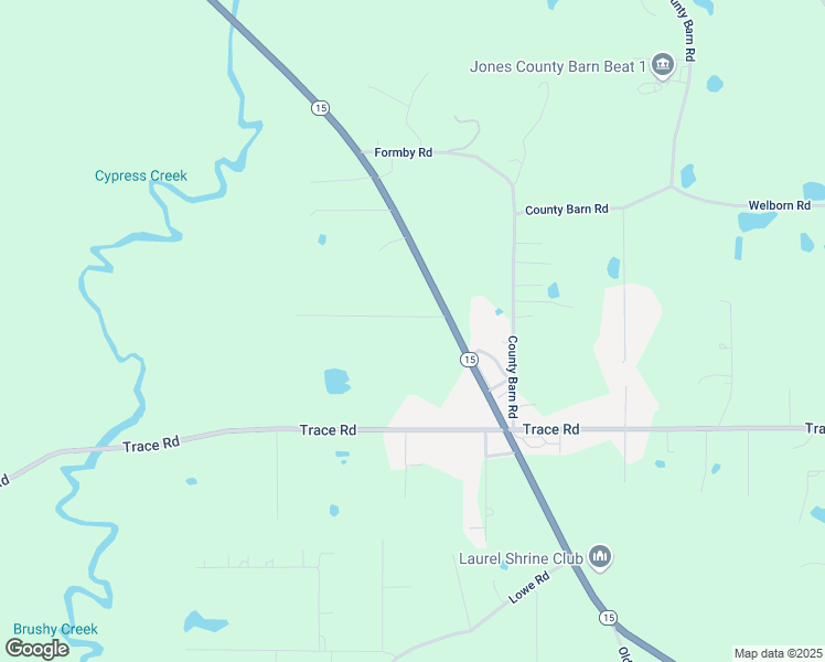 map of restaurants, bars, coffee shops, grocery stores, and more near 31 Paul Myrick Road in Laurel