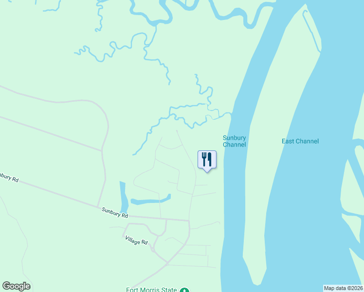 map of restaurants, bars, coffee shops, grocery stores, and more near 642 Brigantine Dunmore Road in Midway
