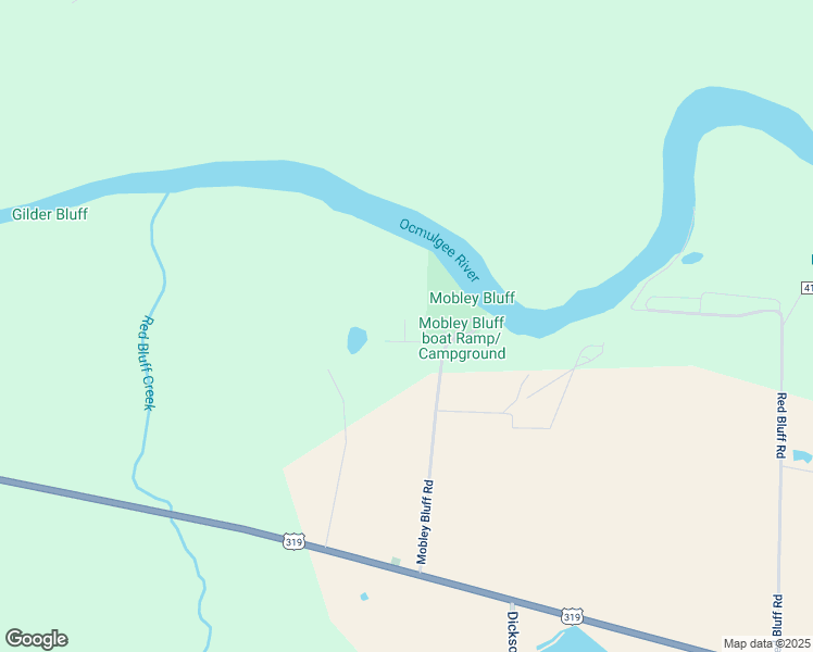 map of restaurants, bars, coffee shops, grocery stores, and more near 2217 Villa Court in Fitzgerald