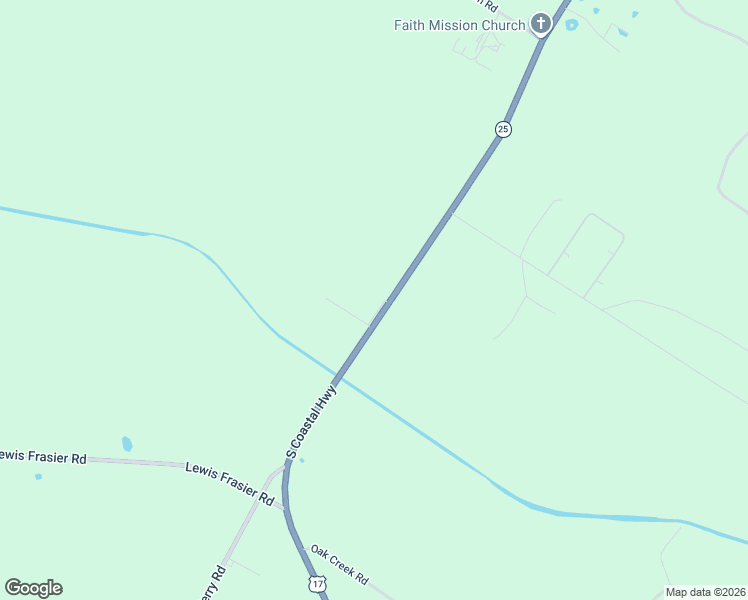 map of restaurants, bars, coffee shops, grocery stores, and more near 1977 South Coastal Highway in Riceboro