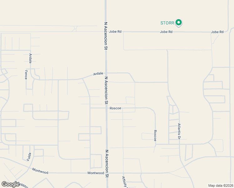 map of restaurants, bars, coffee shops, grocery stores, and more near Roscoe in El Paso