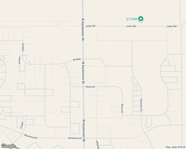 map of restaurants, bars, coffee shops, grocery stores, and more near Roscoe in El Paso