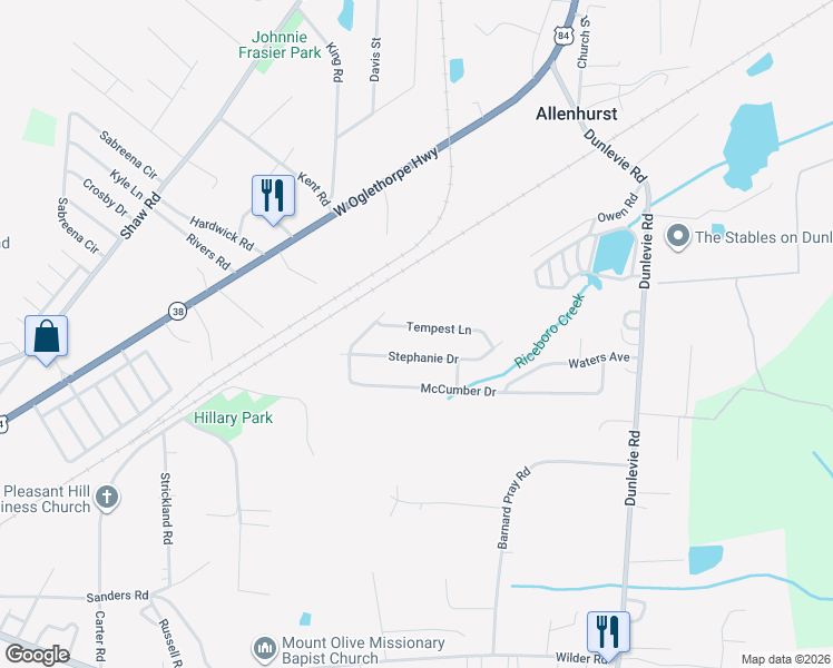map of restaurants, bars, coffee shops, grocery stores, and more near 95 Tempest Lane in Allenhurst