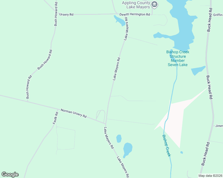 map of restaurants, bars, coffee shops, grocery stores, and more near 4023 Lake Mayers Road in Baxley